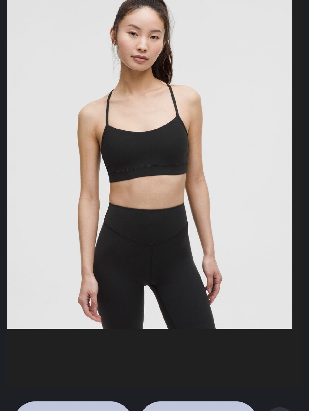 Lululemon Flow Y Bra Nulu Size 12